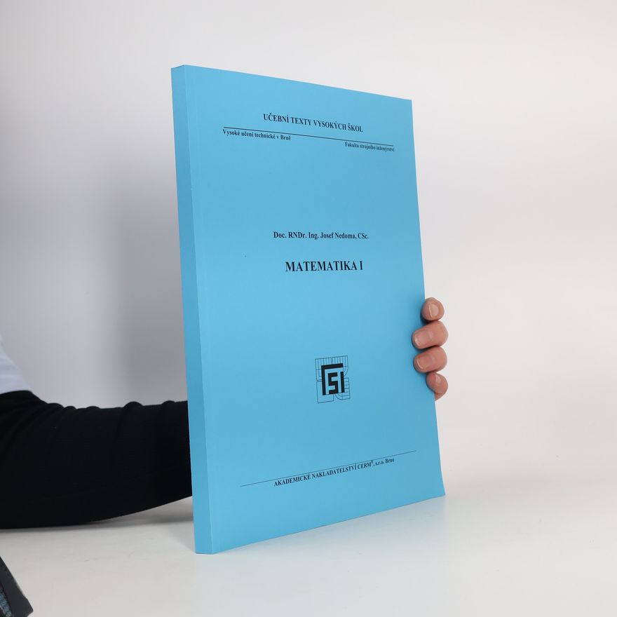 Josef Nedoma Matematika I