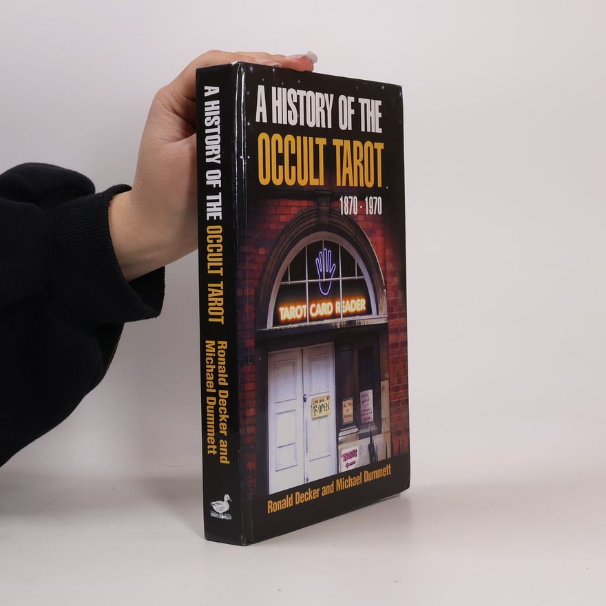 Ronald Decker A History of the Occult Tarot