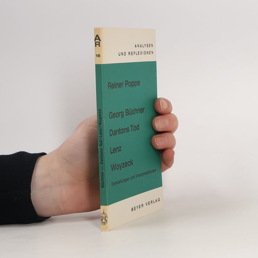 Reiner Poppe Georg Büchner Dantons Tod Lenz Woyzeck