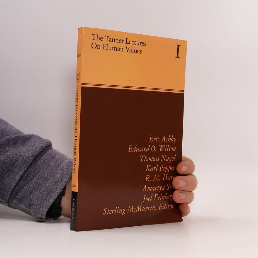 Joel Feinberg The Tanner Lectures on Human Values