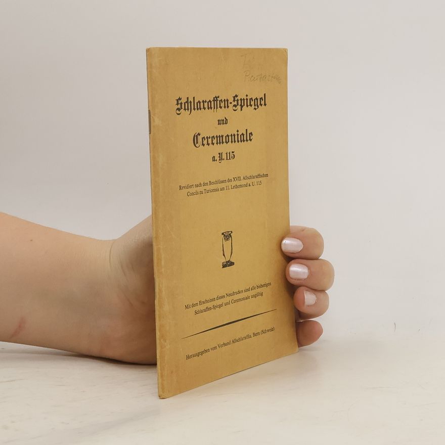 Various authors Schlaraffen-Spiegel und Ceremoniale 115