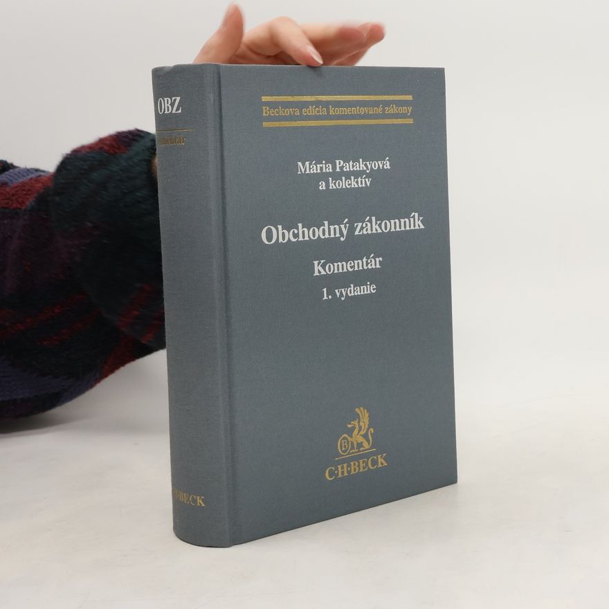 Mária Patakyová Obchodný zákonník