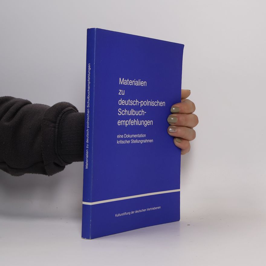 Collectif d'auteurs Materialien zu deutsch-polnischen Schulbuchempfehlungen