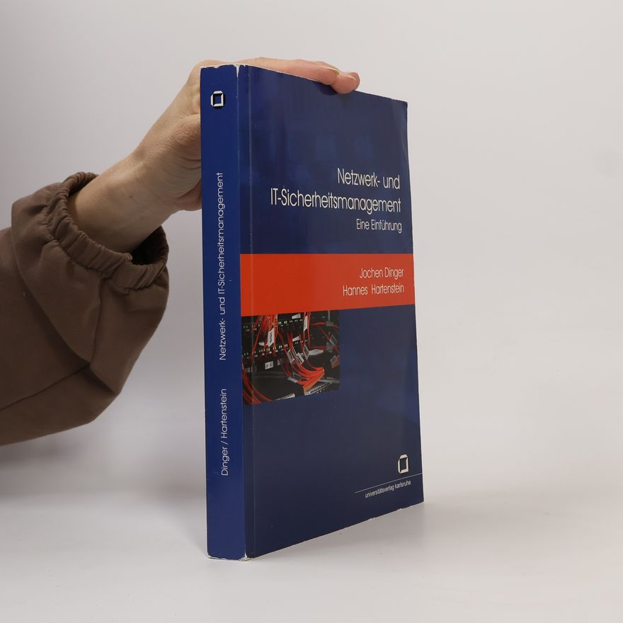 Hannes Hartenstein Netzwerk- und IT-Sicherheitsmanagement