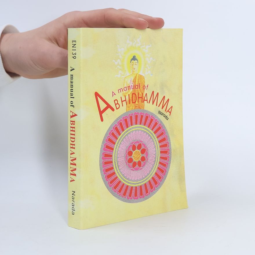 Maha Thera Nārada A Manual of Abhidhamma
