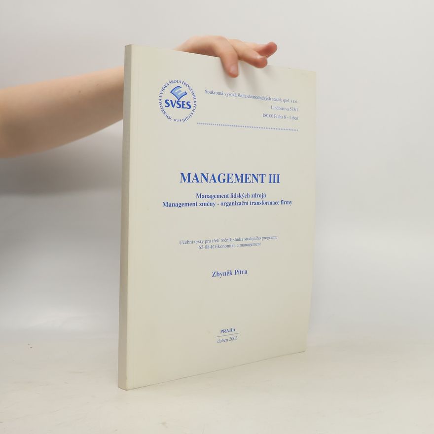 Zbyněk Pitra Management III