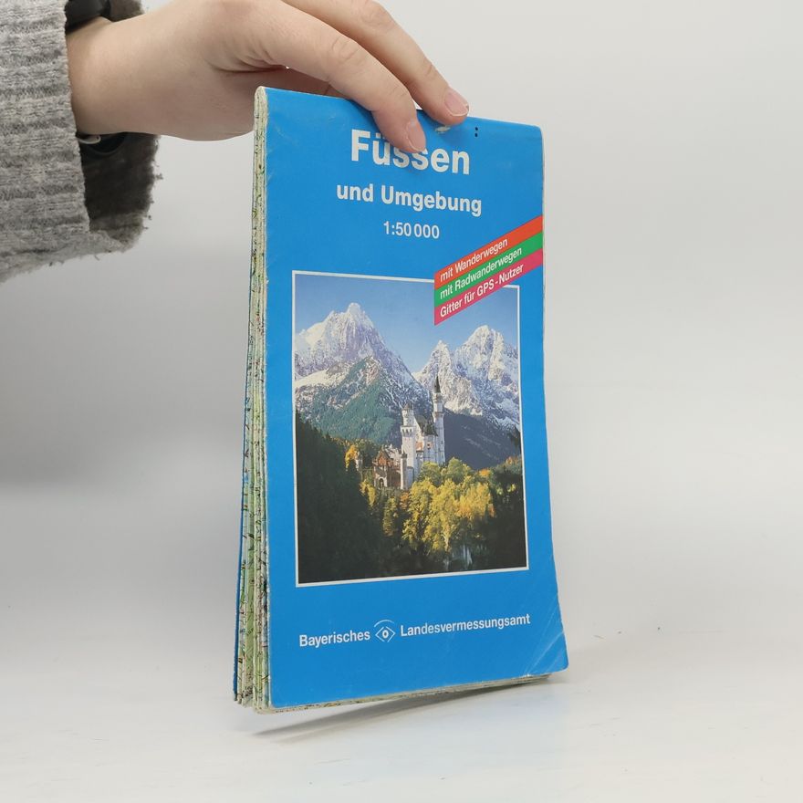 Landesamt für Vermessung und Geoinformation Bayern Topographische Karten Bayern 1:50.000, Bl.10, Füssen und Umgebung: Mit Wanderwegen, mit Radwanderwegen, Gitter für GPS-Nutzer