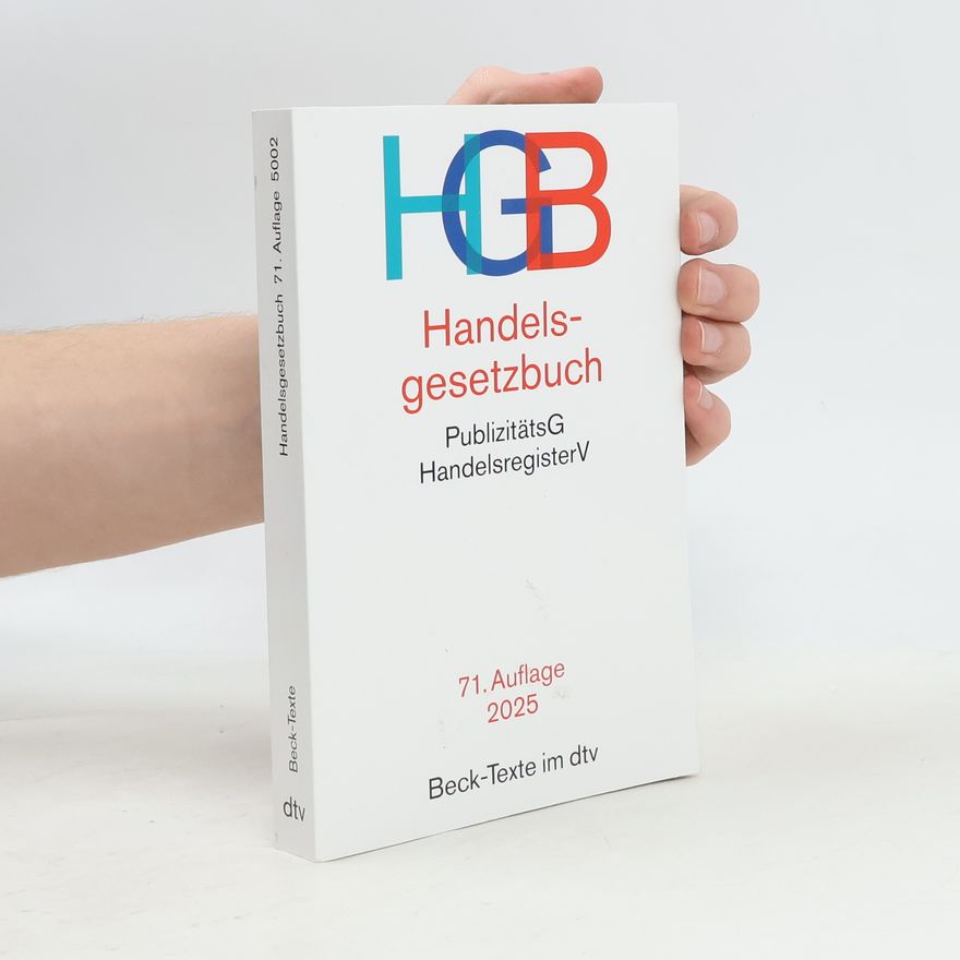 Autorenkollektiv Beck-Texte im dtv - 71: Handelsgesetzbuch