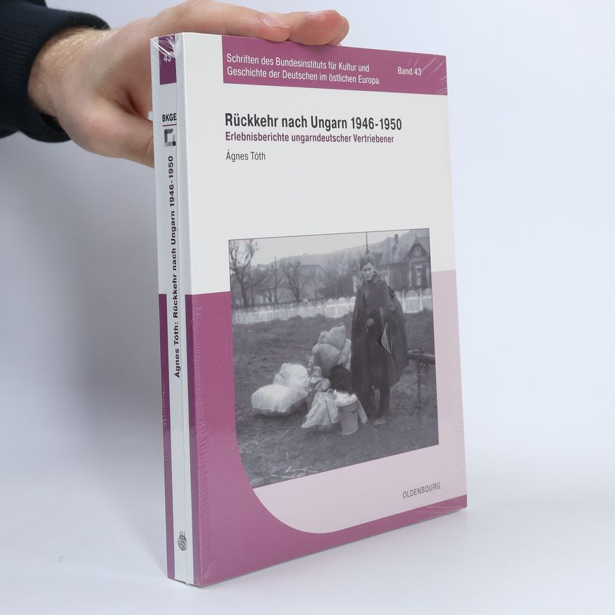 Andreas Schmidt-Schweizer Schriften des Bundesinstituts für Kultur und Geschichte der Deutschen im östlichen Europa - 43: Rückkehr nach Ungarn 1946-1950