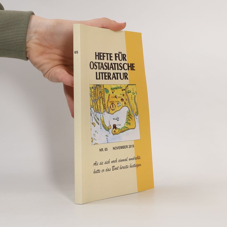 Thorsten Traulsen Hefte für Ostasiatische Literatur 65