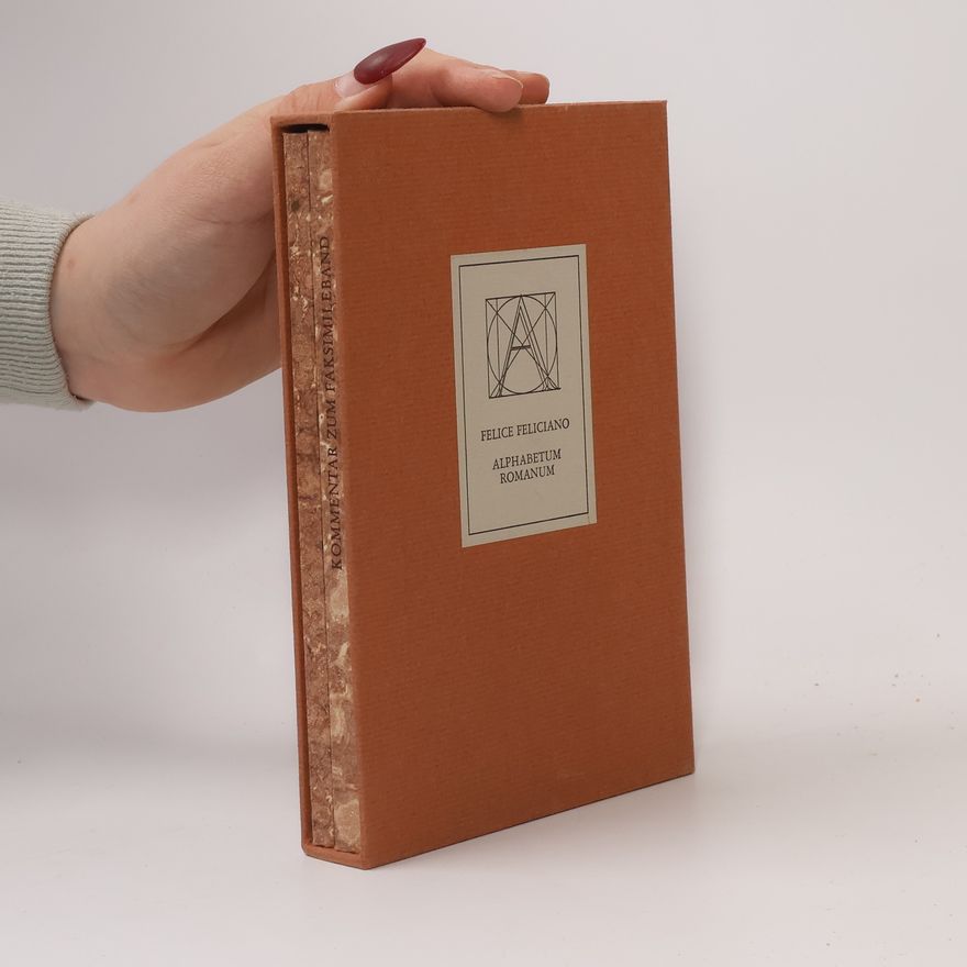 Felice Feliciano Alphabetum Romanum