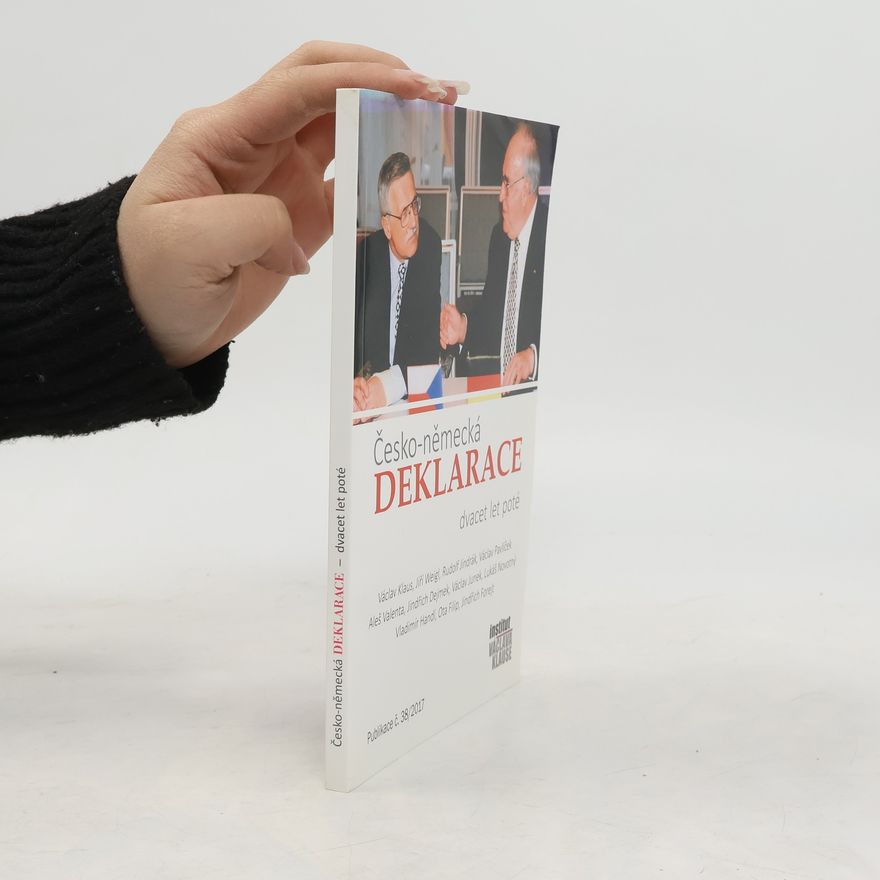 Autorenkollektiv Česko-německá deklarace. Dvacet let poté