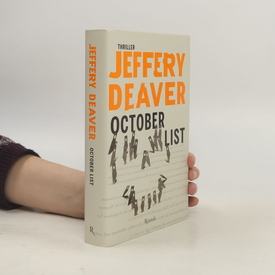 Jeffery Deaver October List
