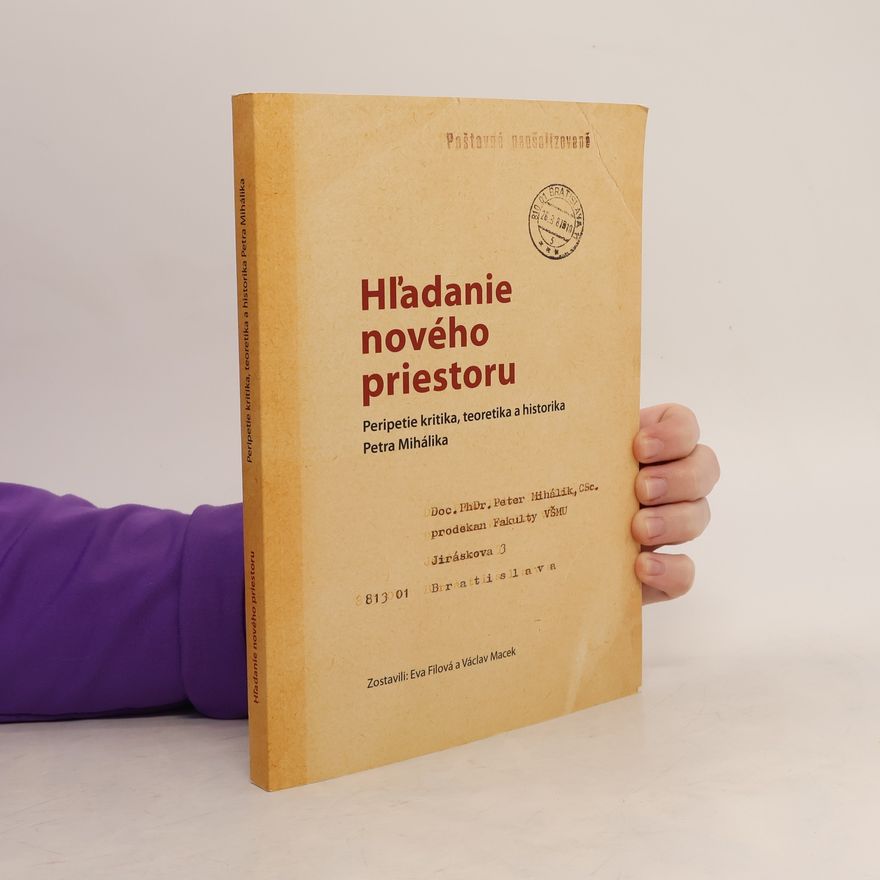 Eva Filová Hľadanie nového priestoru