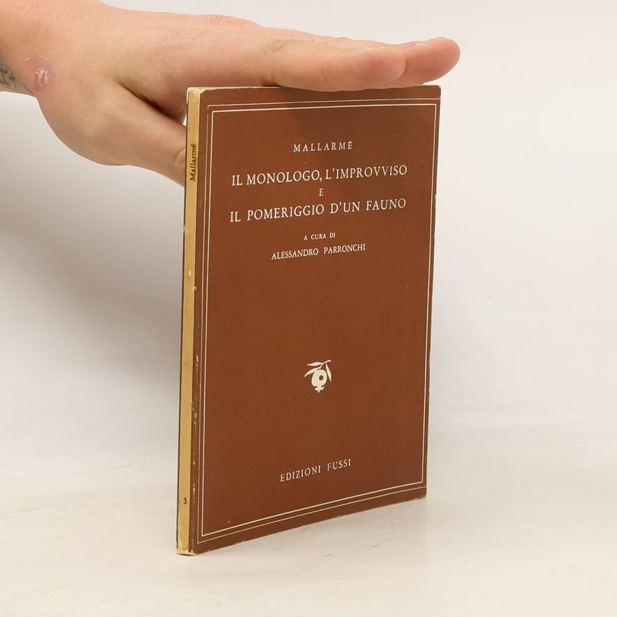 Stéphane Mallarmé Il Monologo