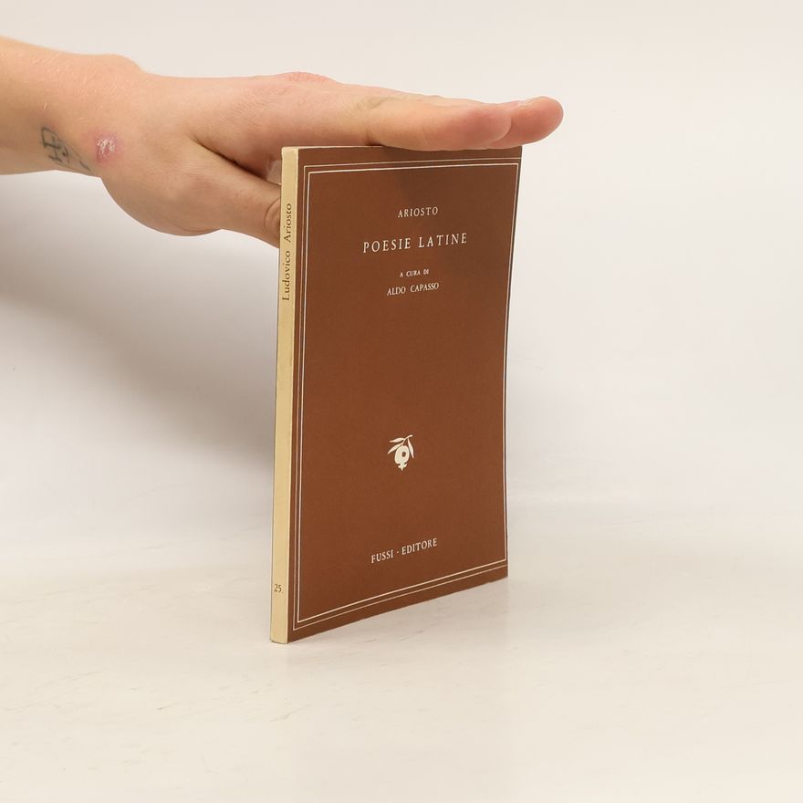 Ludovico Ariosto Poesie latine