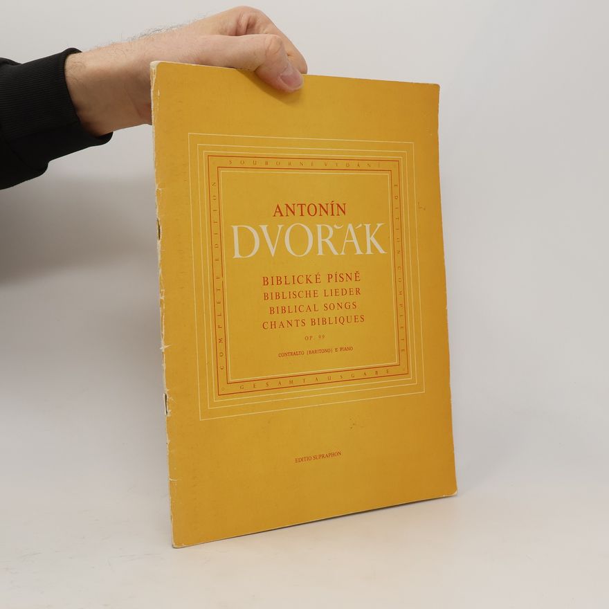 Antonín Dvořák Biblické písně op. 99