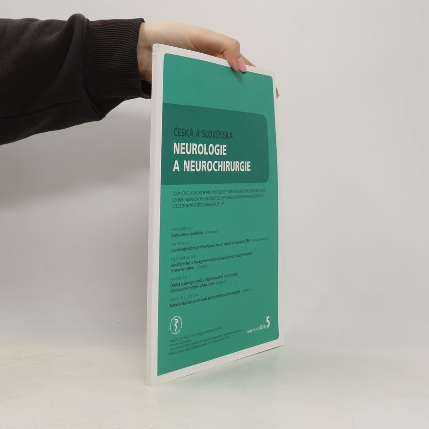 Autorenkollektiv Česká a slovenská neurologie a neurochirurgie 5