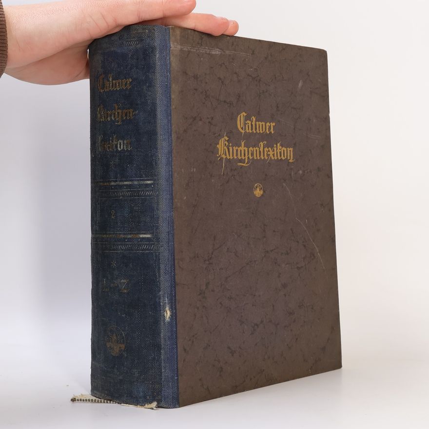 Collectif d'auteurs Calwer kirchenlexikon