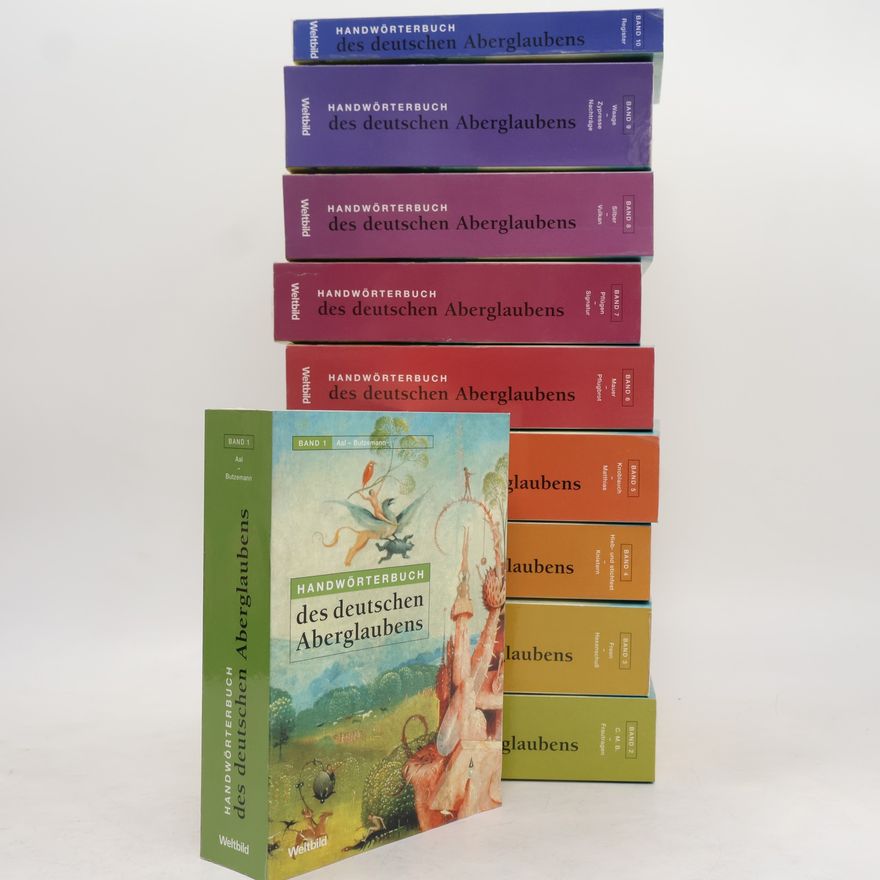 Collectif d'auteurs Handwörterbuch des deutschen Aberglaubens. 10 Bände