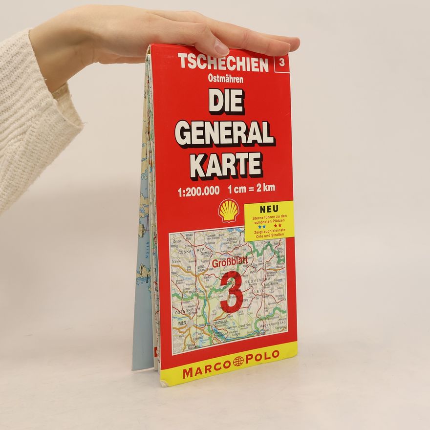 Mair Die Generalkarte Tschechien 3, Ostmähren 1:200 000
