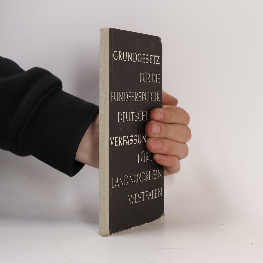 Collectif d'auteurs Grundgesetz für die Bundesrepublik Deutschland / Verfassung für das Land Nordrhein-Westfalen