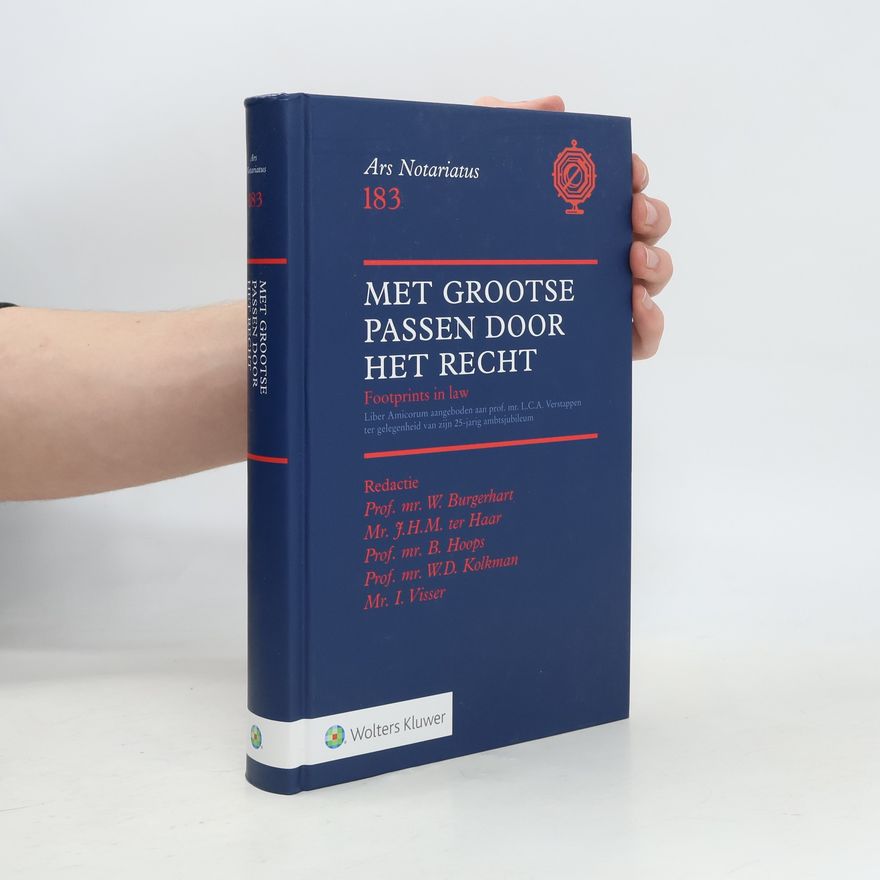 Mr. J.H.M. ter Haar Met grootse passen door het recht