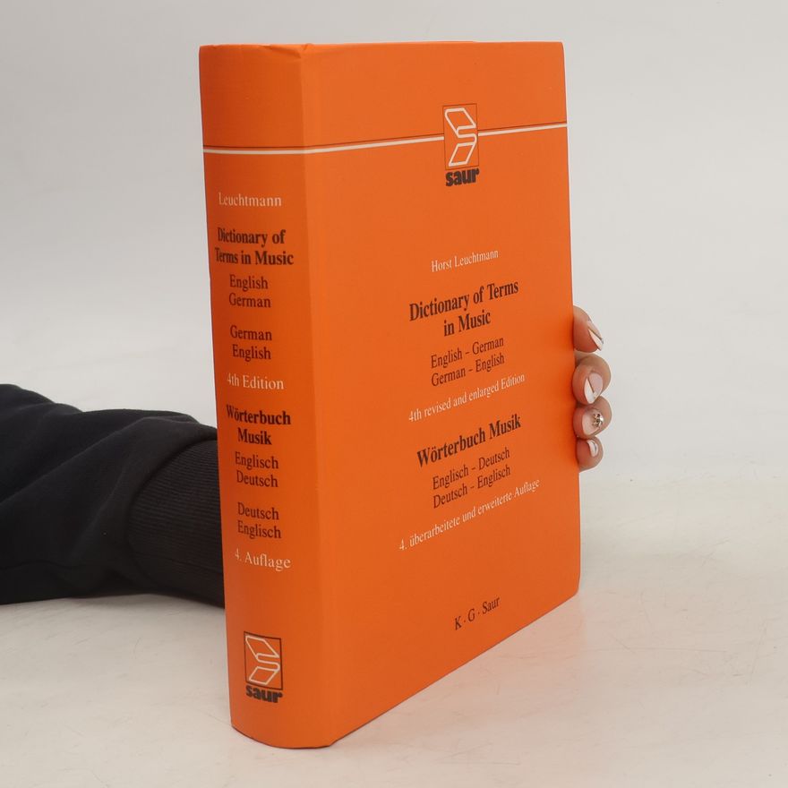 Horst Leuchtmann Dictionary of Terms in Music / Wörterbuch Musik