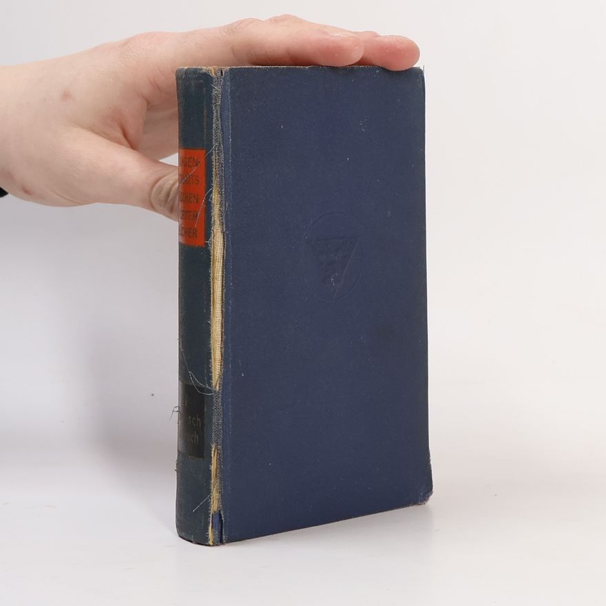 Hermann Lindemann Taschenworterbuch der englischen und deutschen Sprache I. English-Deutsch