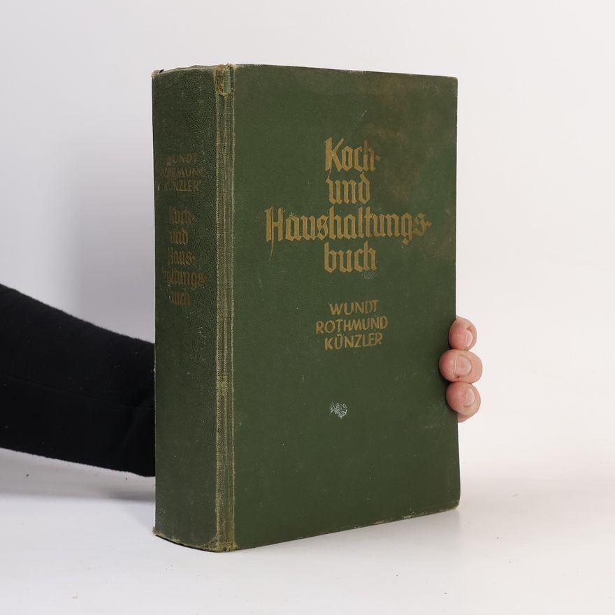 E. Wundt Koch- und Haushaltungsbuch