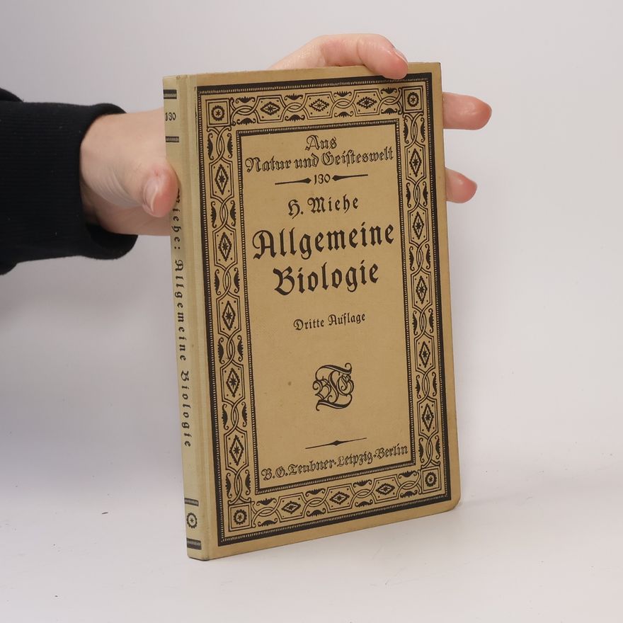 H. Miehe Allgemeine Biologie