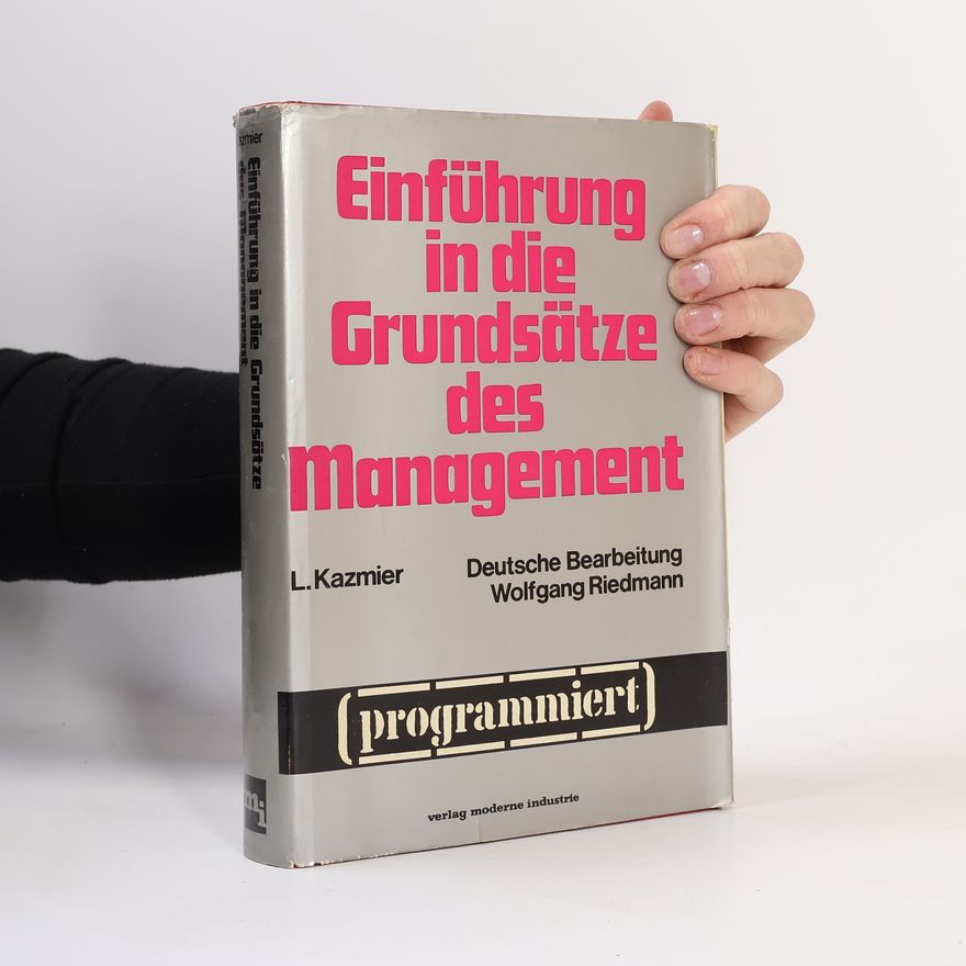 Kolektiv autorů Einführung in die Grundsätze des Management