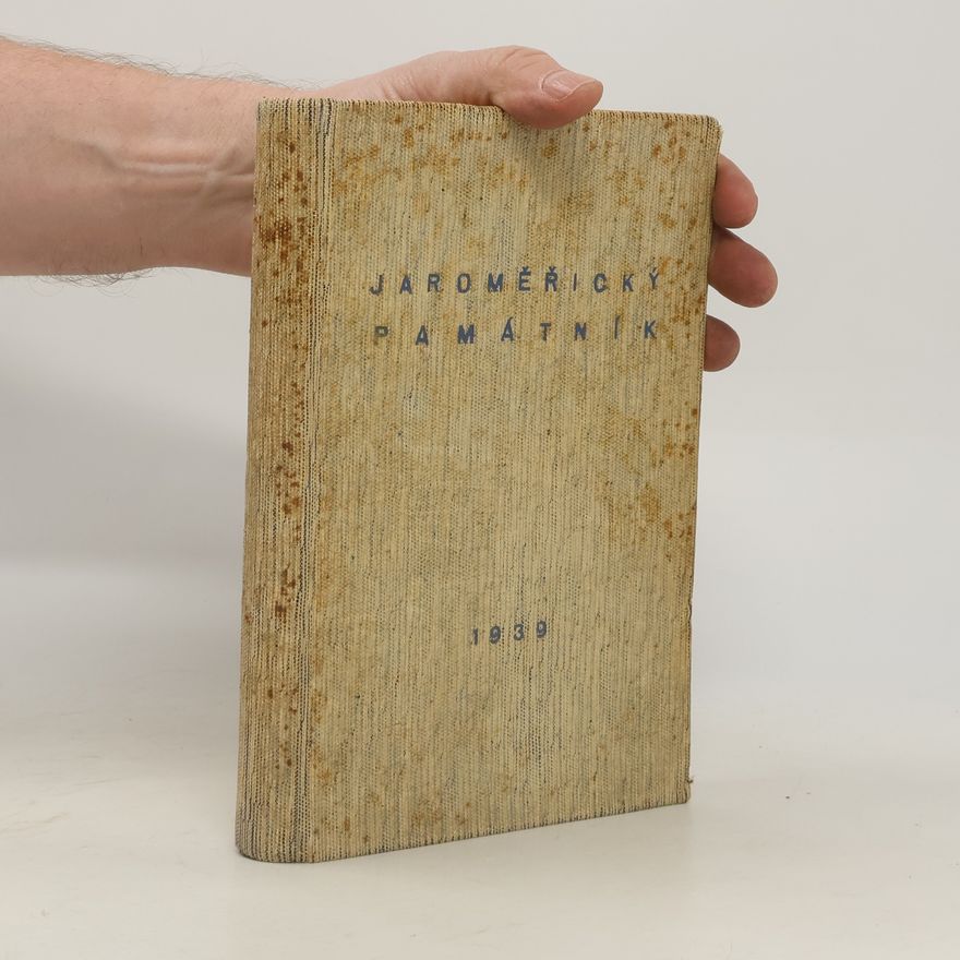 Collectif d'auteurs Jaroměřický památník 1939