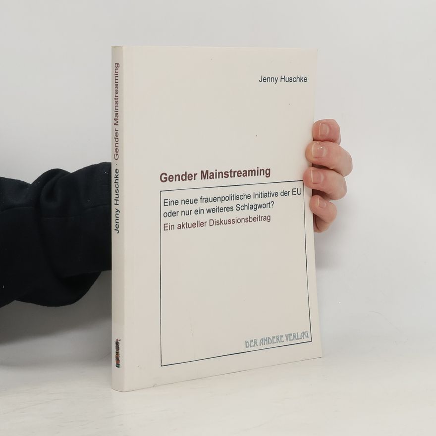 Jenny Huschke Gender Mainstreaming