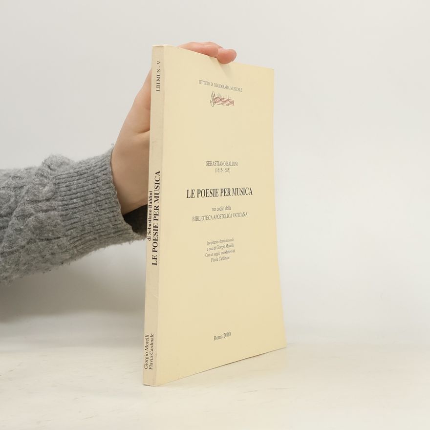 Collectif d'auteurs Le poesie per musica