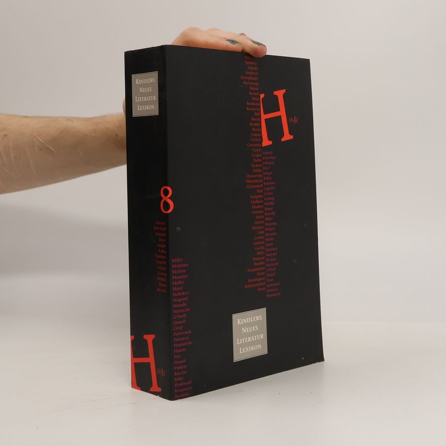 Walter Jens Kindlers neues Literatur Lexikon : Studienausgabe HO-JZ Band 8