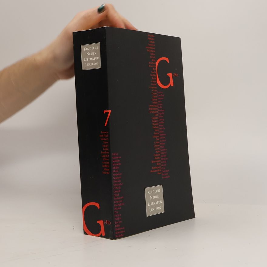 Walter Jens Kindlers neues Literatur Lexikon 7. Gs-Gho