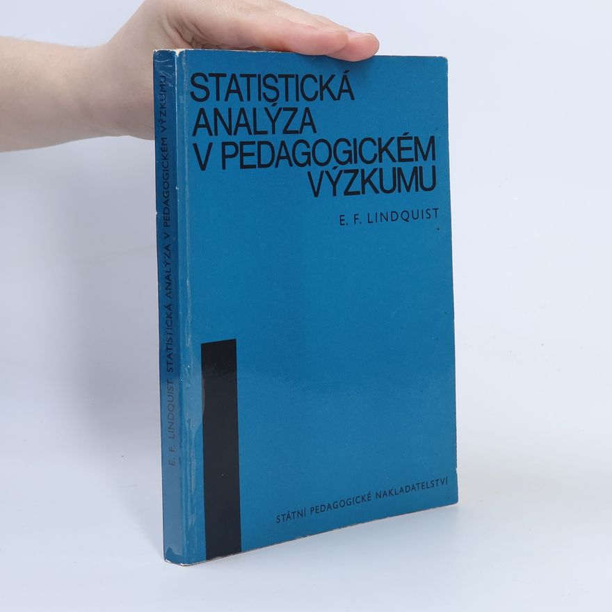 Jan Souček Statistická analýza v pedagogickém výzkumu