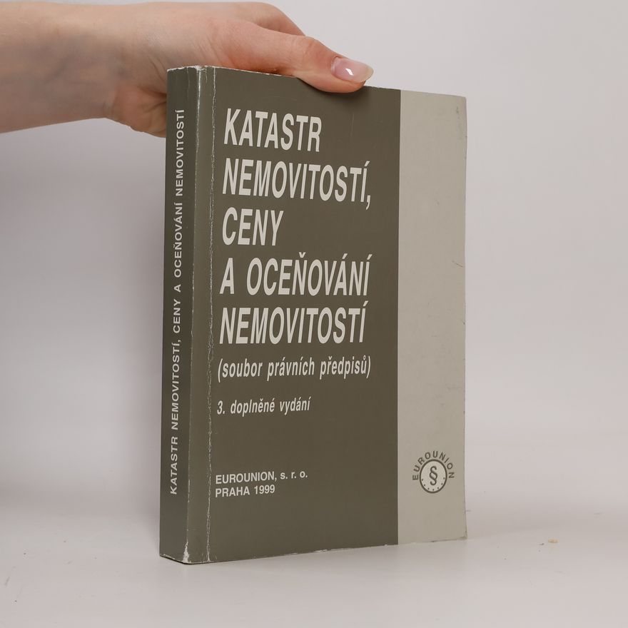 Jiří Kocourek Katastr nemovitostí, ceny a oceňování nemovitostí