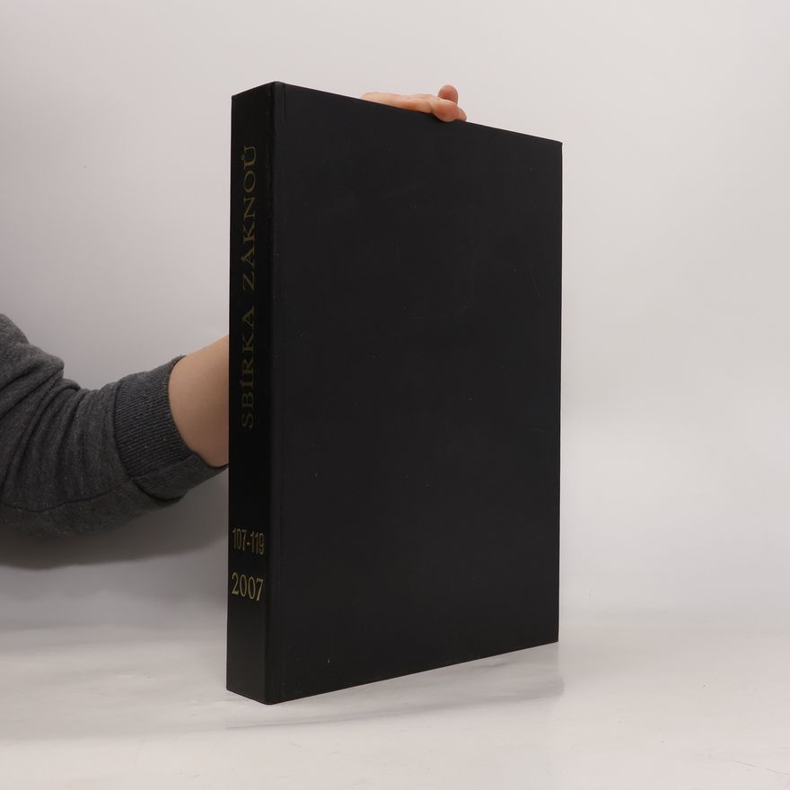 Various authors Sbírka zákonů ČR 2007. Částka 107