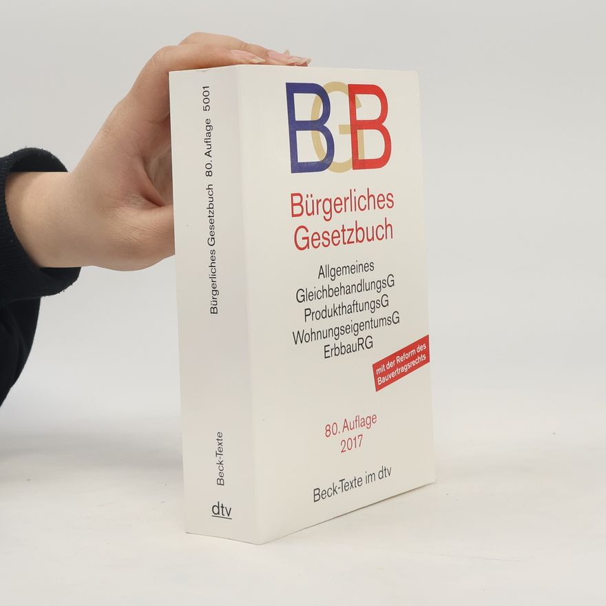 Autorenkollektiv Bürgerliches Gesetzbuch