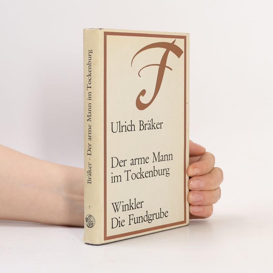 Ulrich Bräker Der arme Mann im Tockenburg