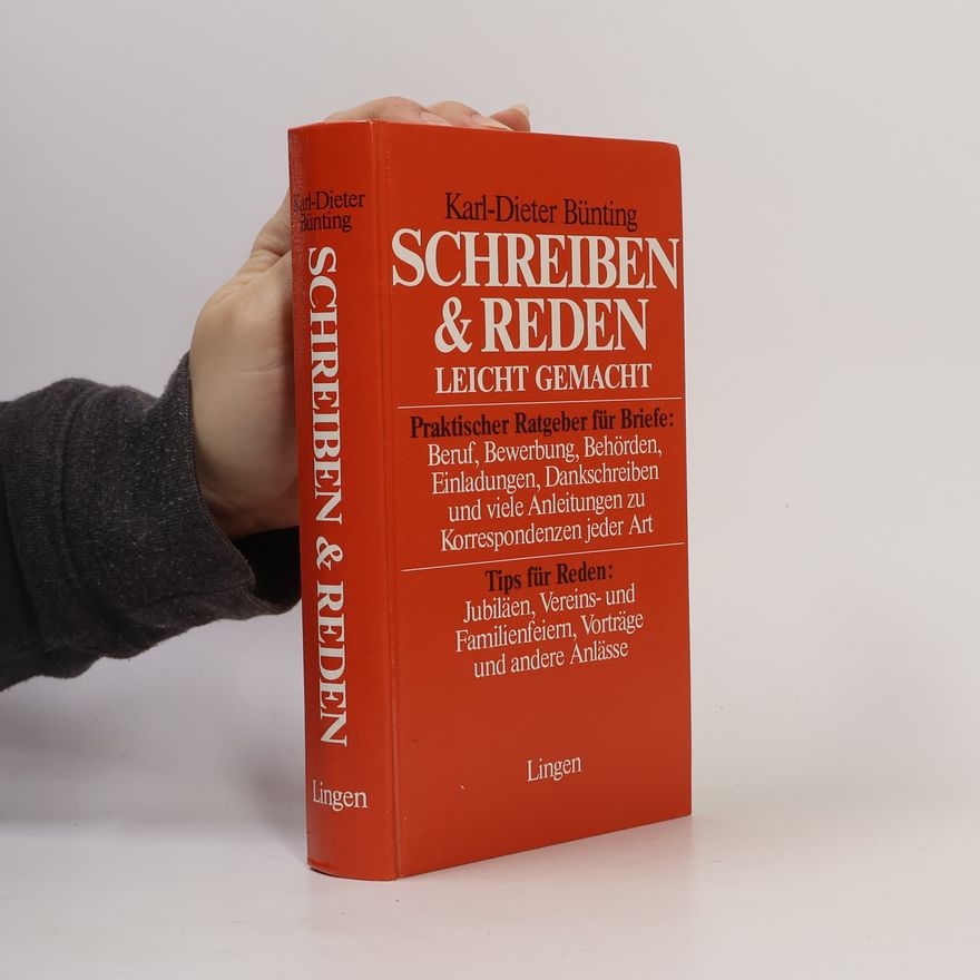 Karl-Dieter Bünting Schreiben & Reden leicht gemacht