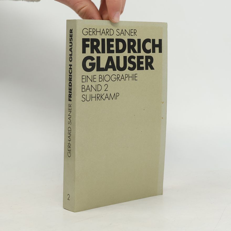 Gerhard Saner Friedrich Glauser