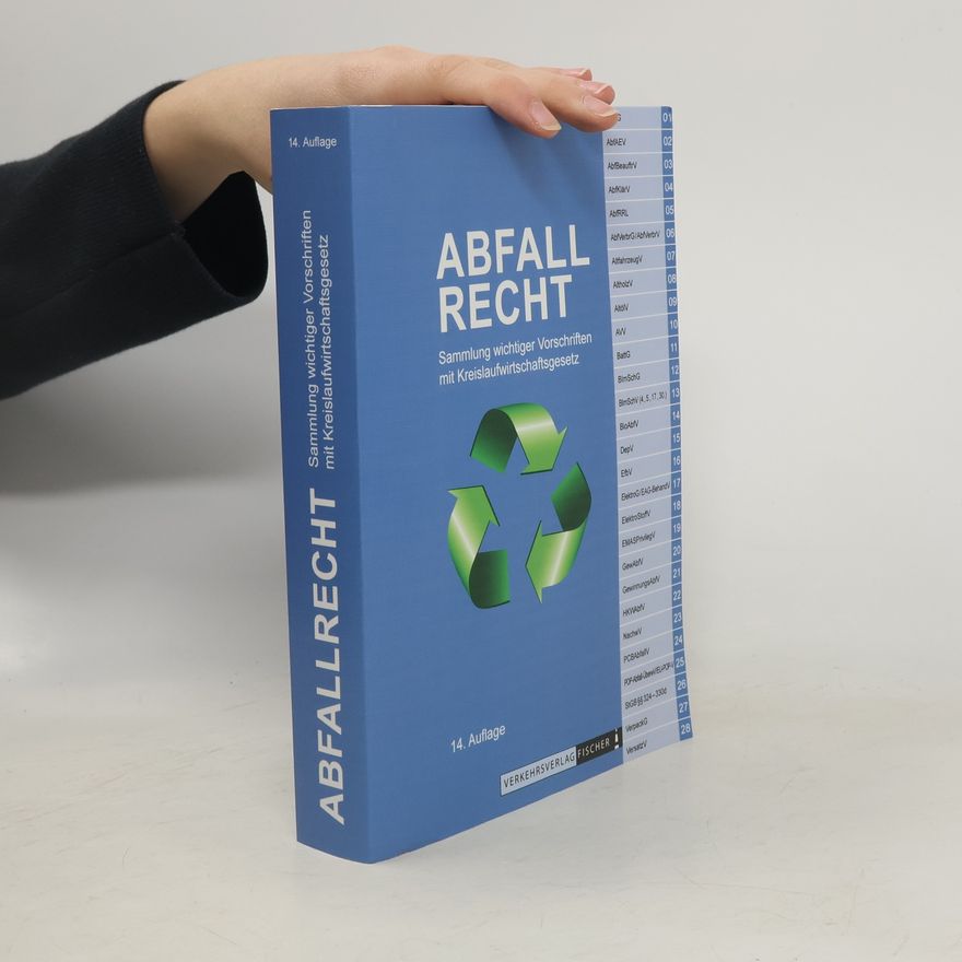 Autorenkollektiv Abfallrecht 2022