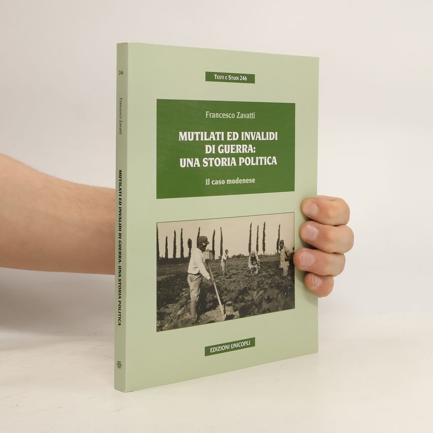 Francesco Zavatti Mutilati ed invalidi di guerra