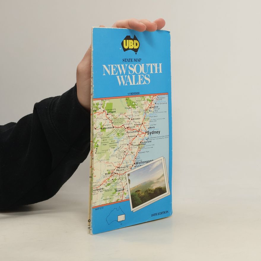 Kolektiv autorů UBD State Map New South Wales
