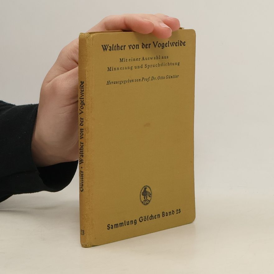 Otto Güntter Walther von der Vogelweide