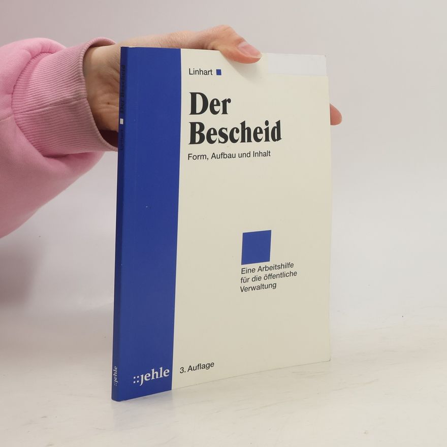 Helmut Linhart Der Bescheid