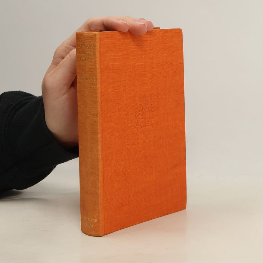 Ernest Rhys A Century of English Essays